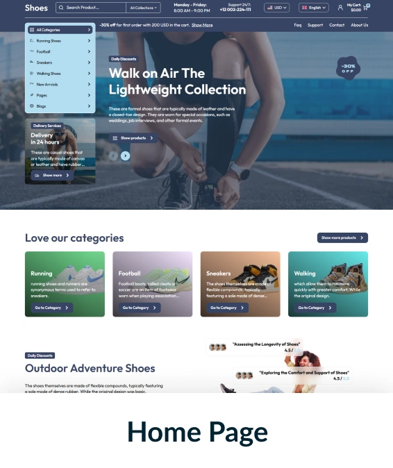 Shoes Shopify Theme