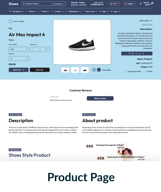 Shoes Shopify Theme