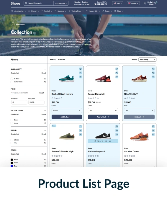 Shoes Shopify Theme
