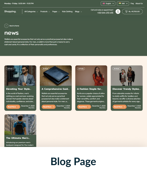 Shopping Shopify Theme