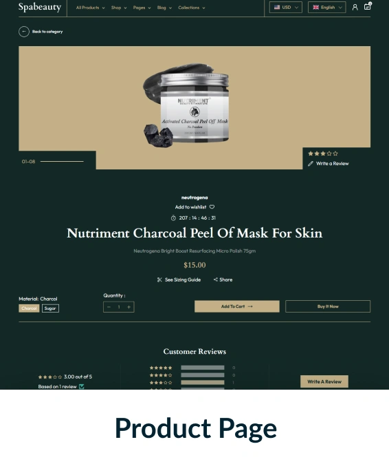 Spa & Beauty Shopify Theme