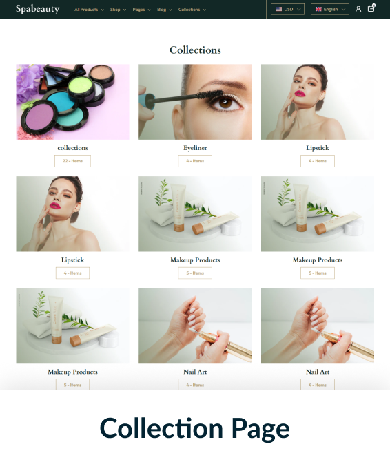 Spa & Beauty Shopify Theme