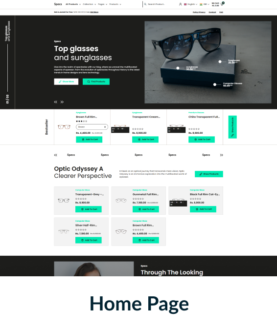 Specs Shopify Theme