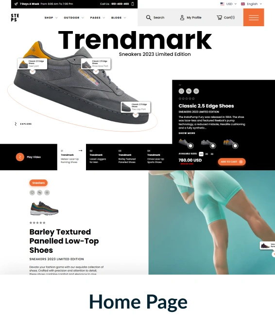 Steps Shopify Theme