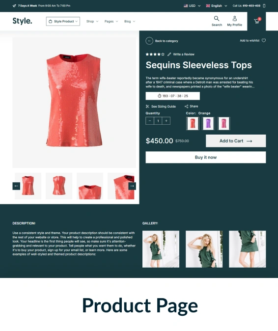 Style Shopify Theme