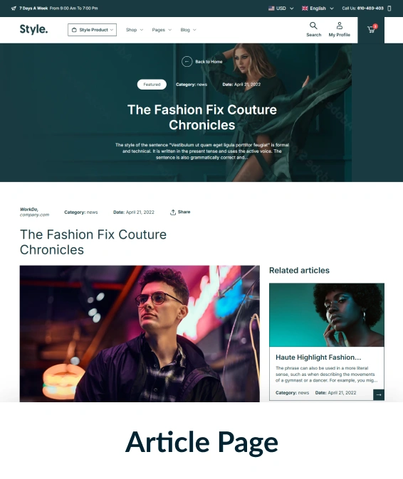 Style Shopify Theme