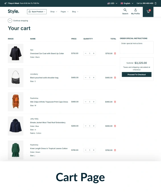 Style Shopify Theme