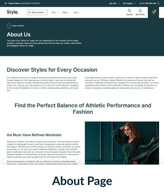 Style Shopify Theme
