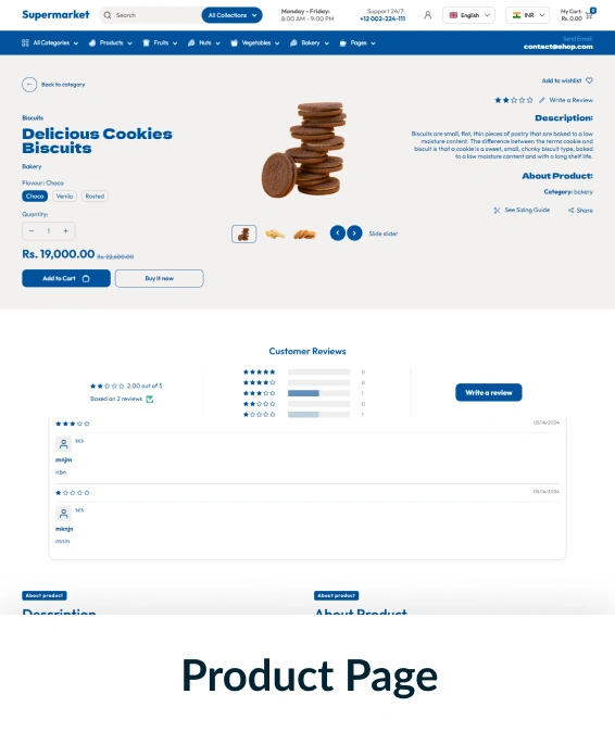 Supermarket Shopify Theme