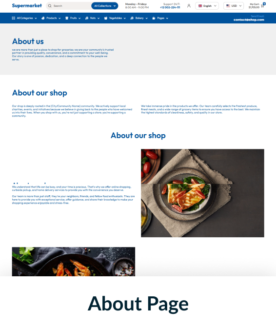 Supermarket Shopify Theme