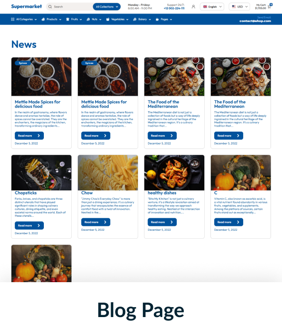 Supermarket Shopify Theme