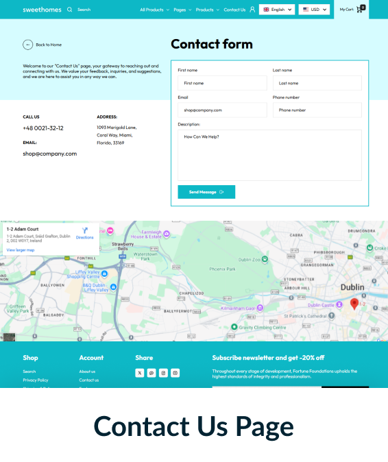 Sweet Homes Shopify Theme