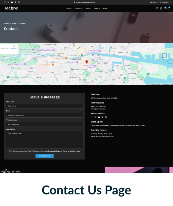 Techno Shopify Theme