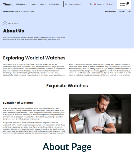 Timer Shopify Theme