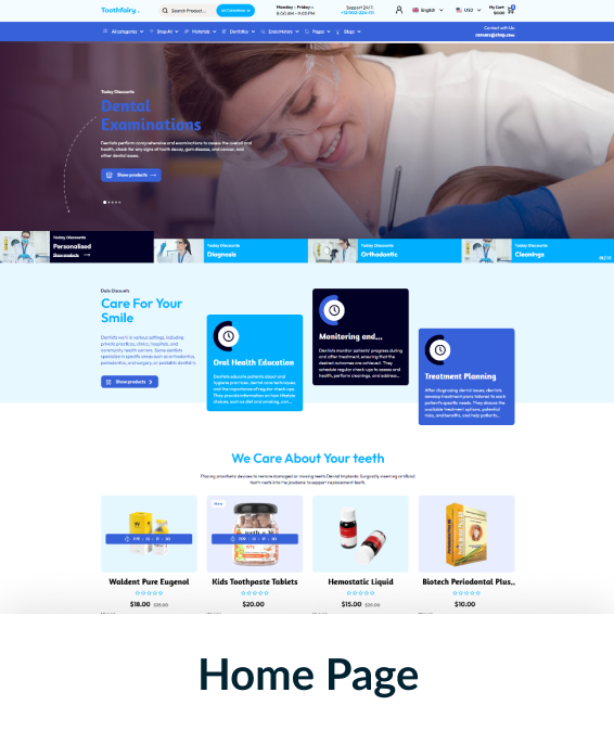 Toothfairy Shopify Theme