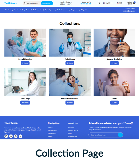 Toothfairy Shopify Theme