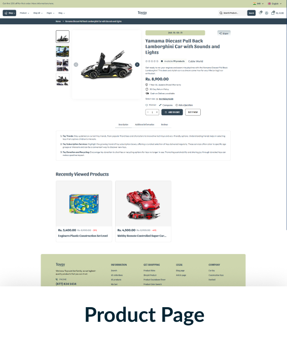 Toygy Shopify Theme