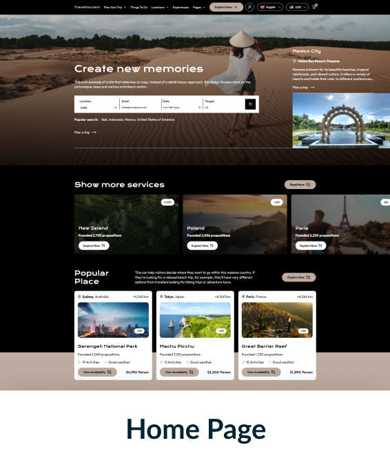 Travel Tourism Shopify Theme