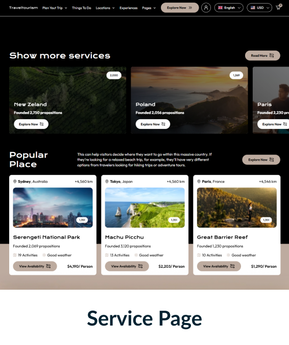 Travel Tourism Shopify Theme