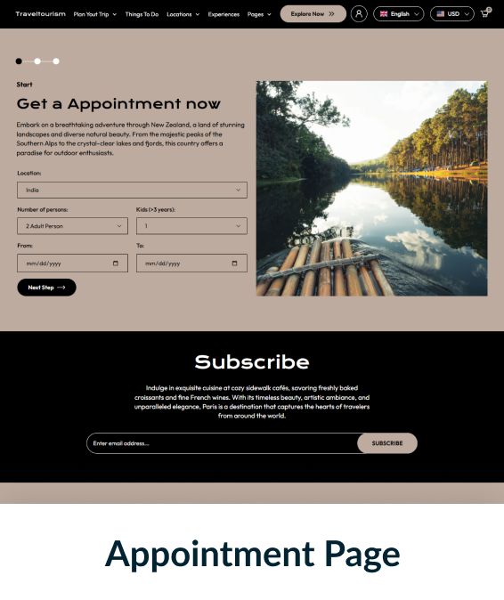 Travel Tourism Shopify Theme