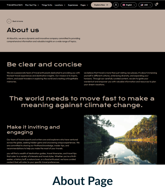 Travel Tourism Shopify Theme