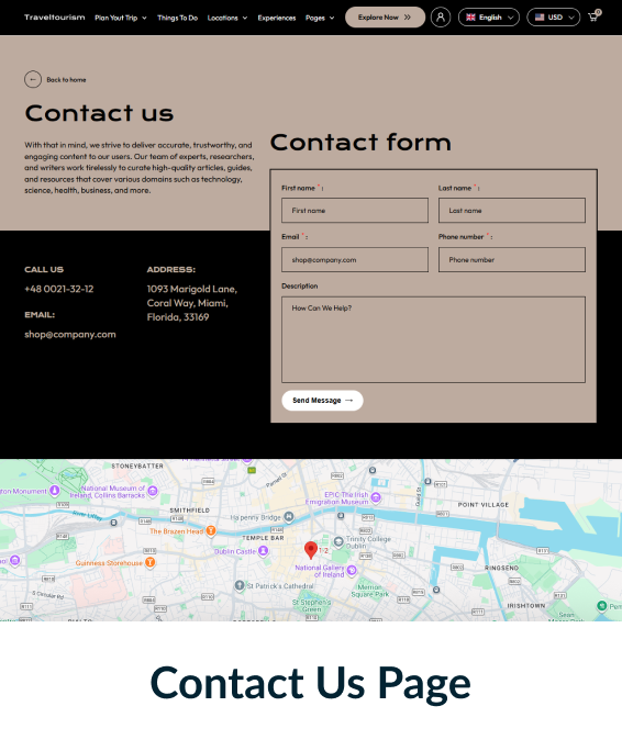 Travel Tourism Shopify Theme