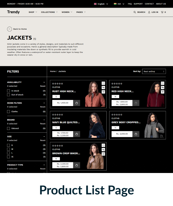 Trendy Shopify Theme