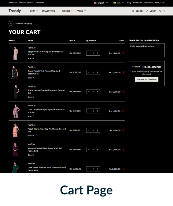 Trendy Shopify Theme