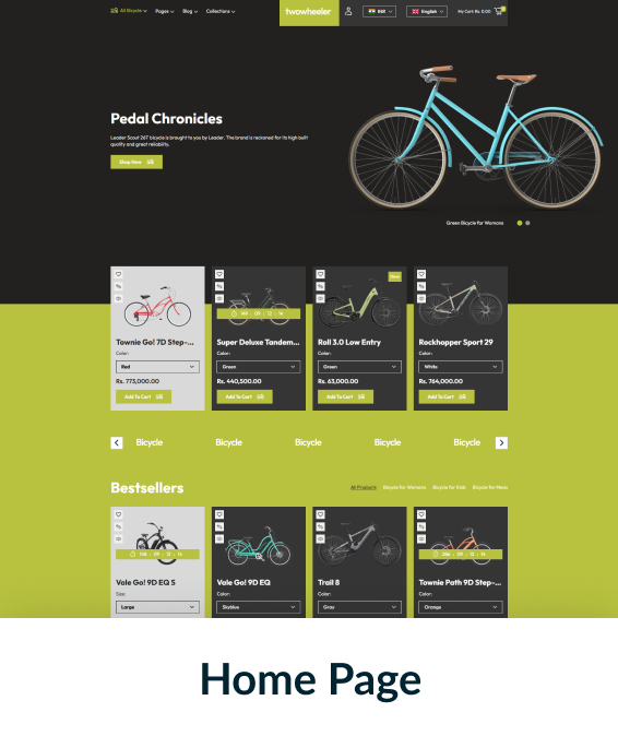 Two Wheeler Shopify Theme