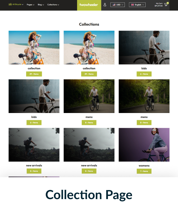 Two Wheeler Shopify Theme