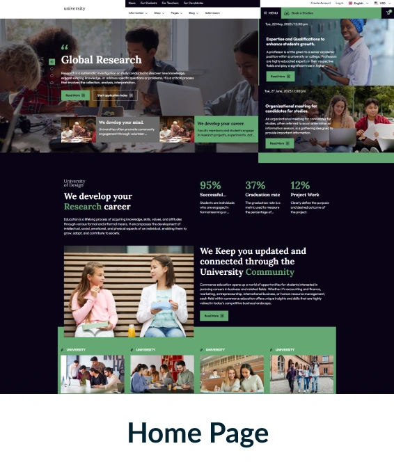 University Shopify Theme