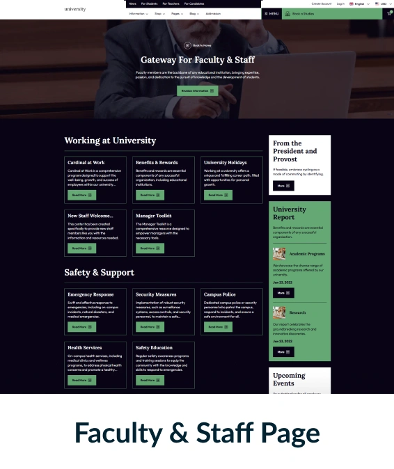University Shopify Theme