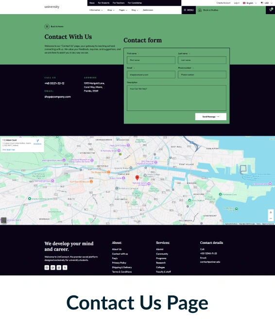 University Shopify Theme