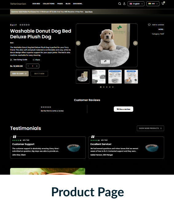 Veterinarian Shopify Theme
