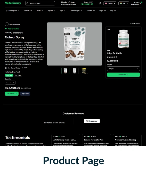Veterinary Shopify Theme
