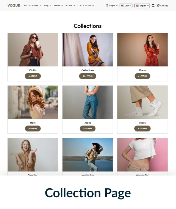 Vogue Shopify Theme
