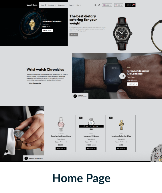 Watches Shopify Theme