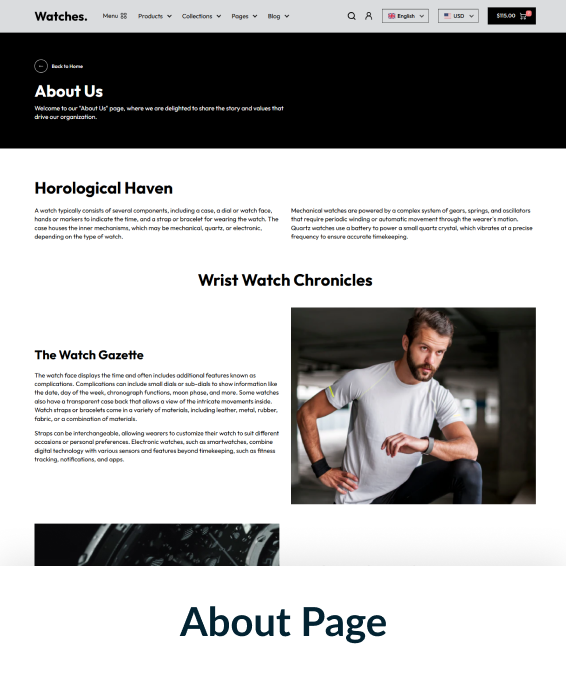 Watches Shopify Theme