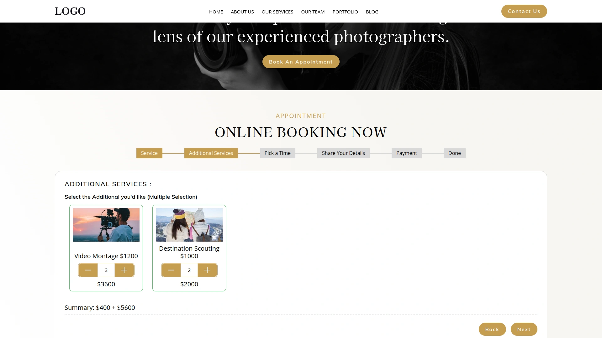 Additional Services – BookingGo SaaS Add-On