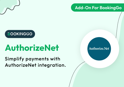 AuthorizeNet – BookingGo SaaS Add-On