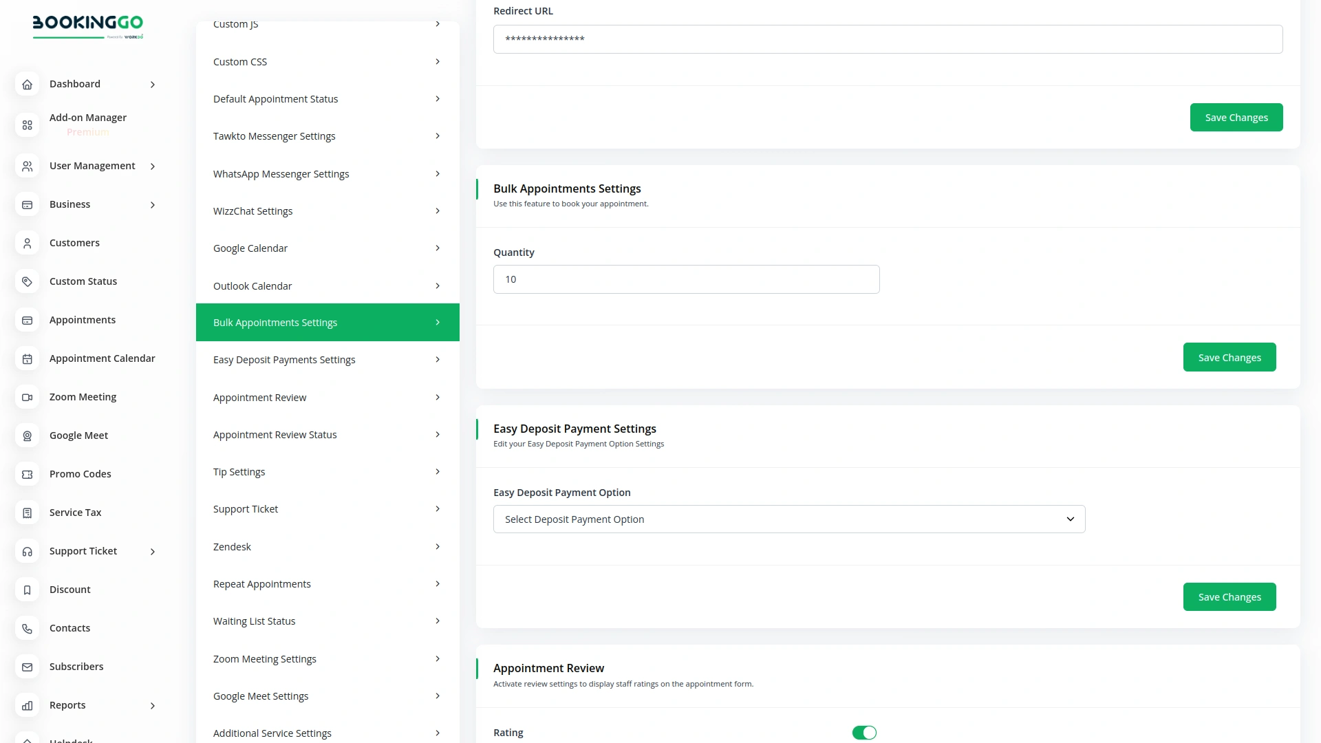 Bulk Appointments – BookingGo SaaS Add-On