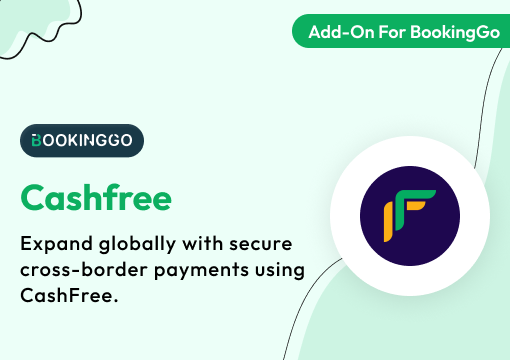 Cashfree – BookingGo SaaS Add-On
