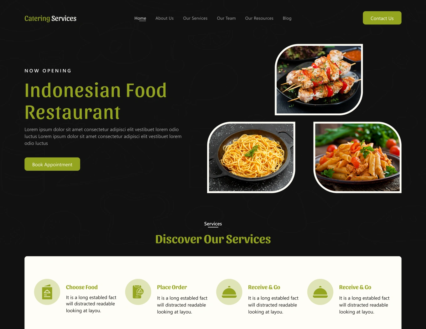 Catering Services – BookingGo SaaS Add-On - WorkDo