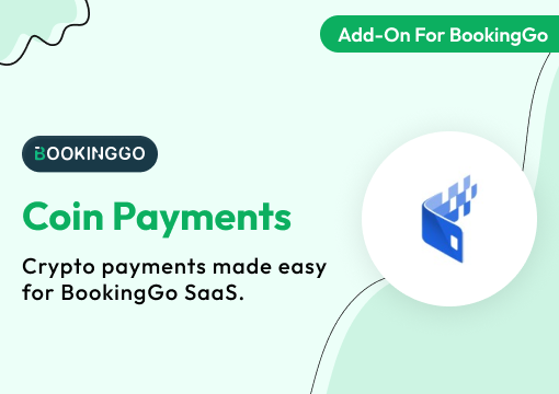 CoinPayments – BookingGo SaaS Add-On