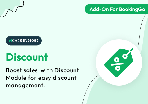 Discount – BookingGo SaaS Add-On