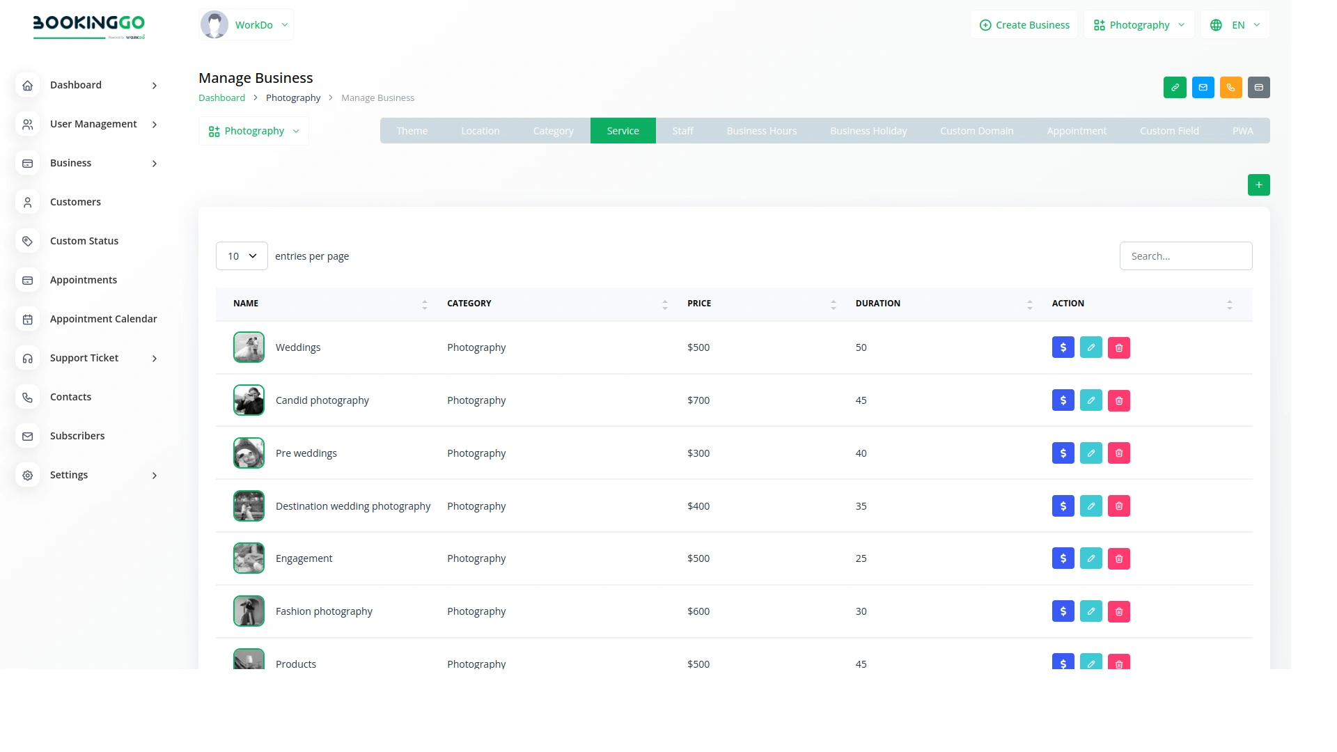 Easy Deposit Payments – BookingGo SaaS Add-On