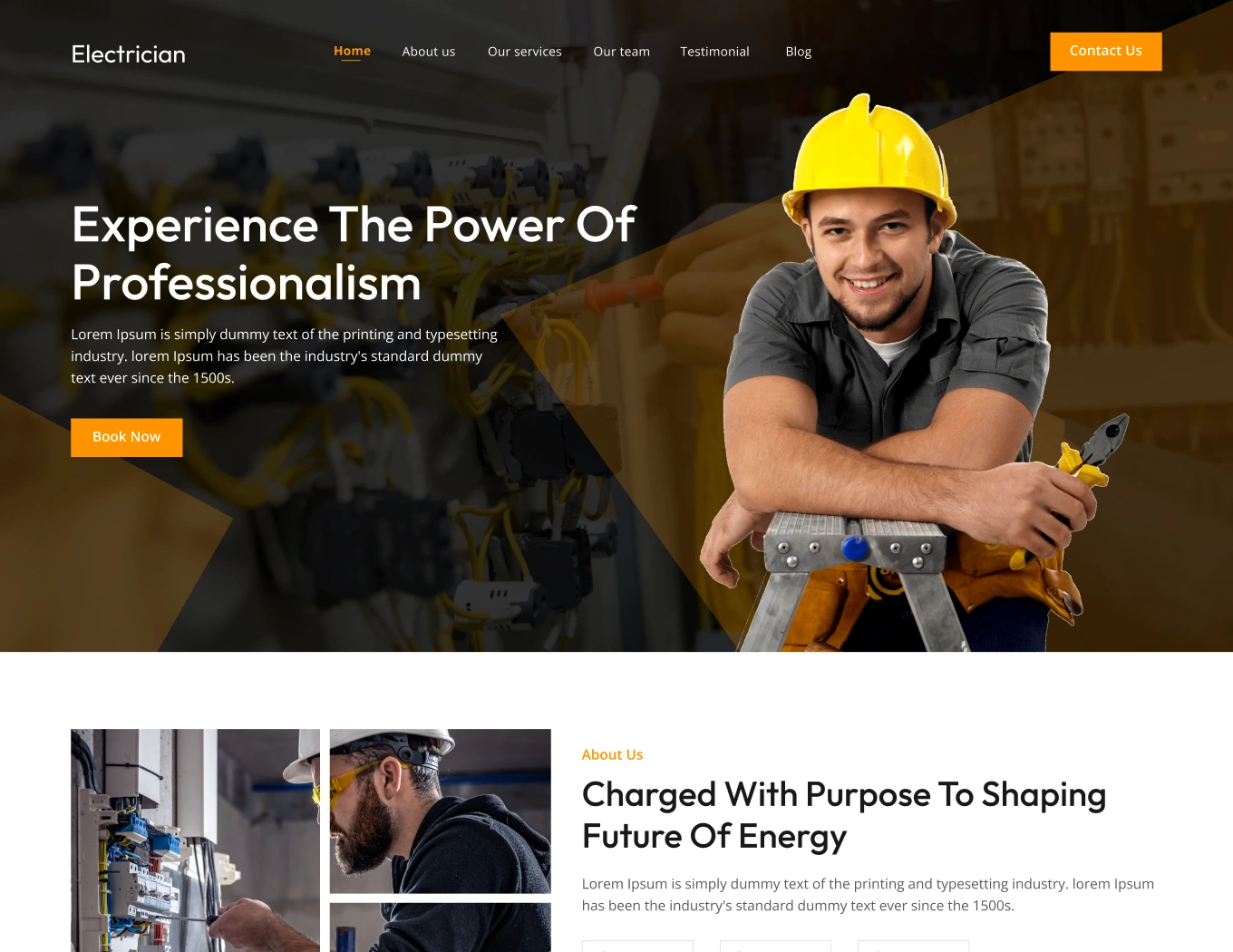 Electrician Services – BookingGo SaaS Add-On - WorkDo