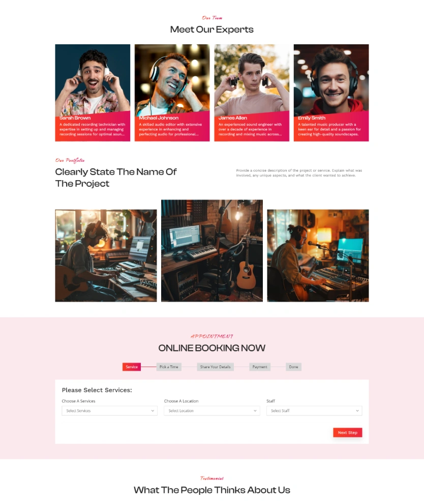 Music Services – BookingGo SaaS Add-On