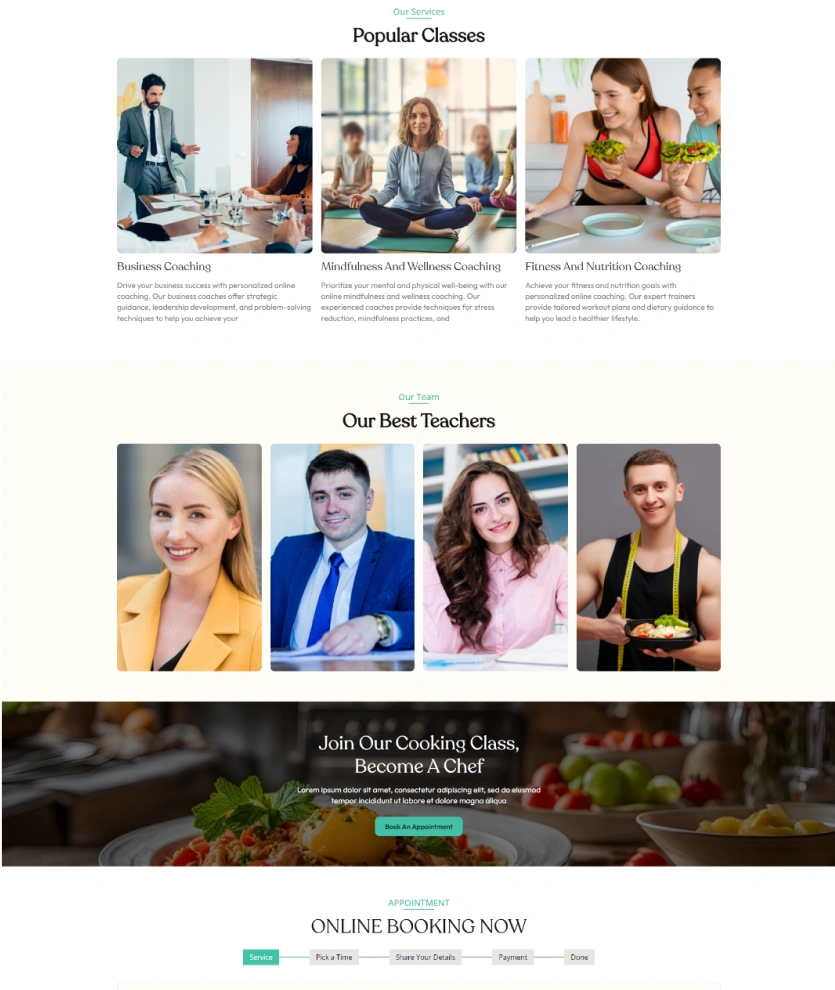 Online Coaching – BookingGo SaaS Add-On
