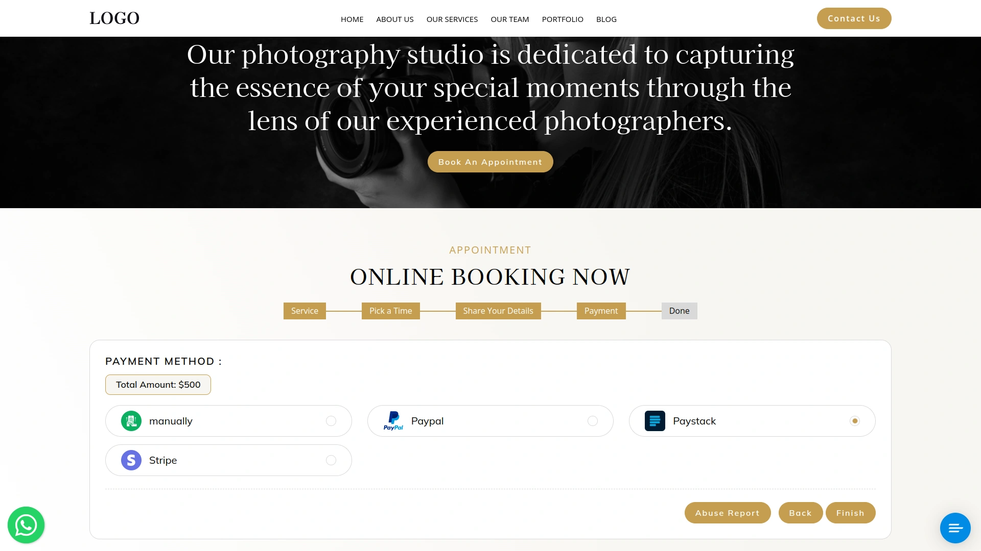 Paystack – BookingGo SaaS Add-On